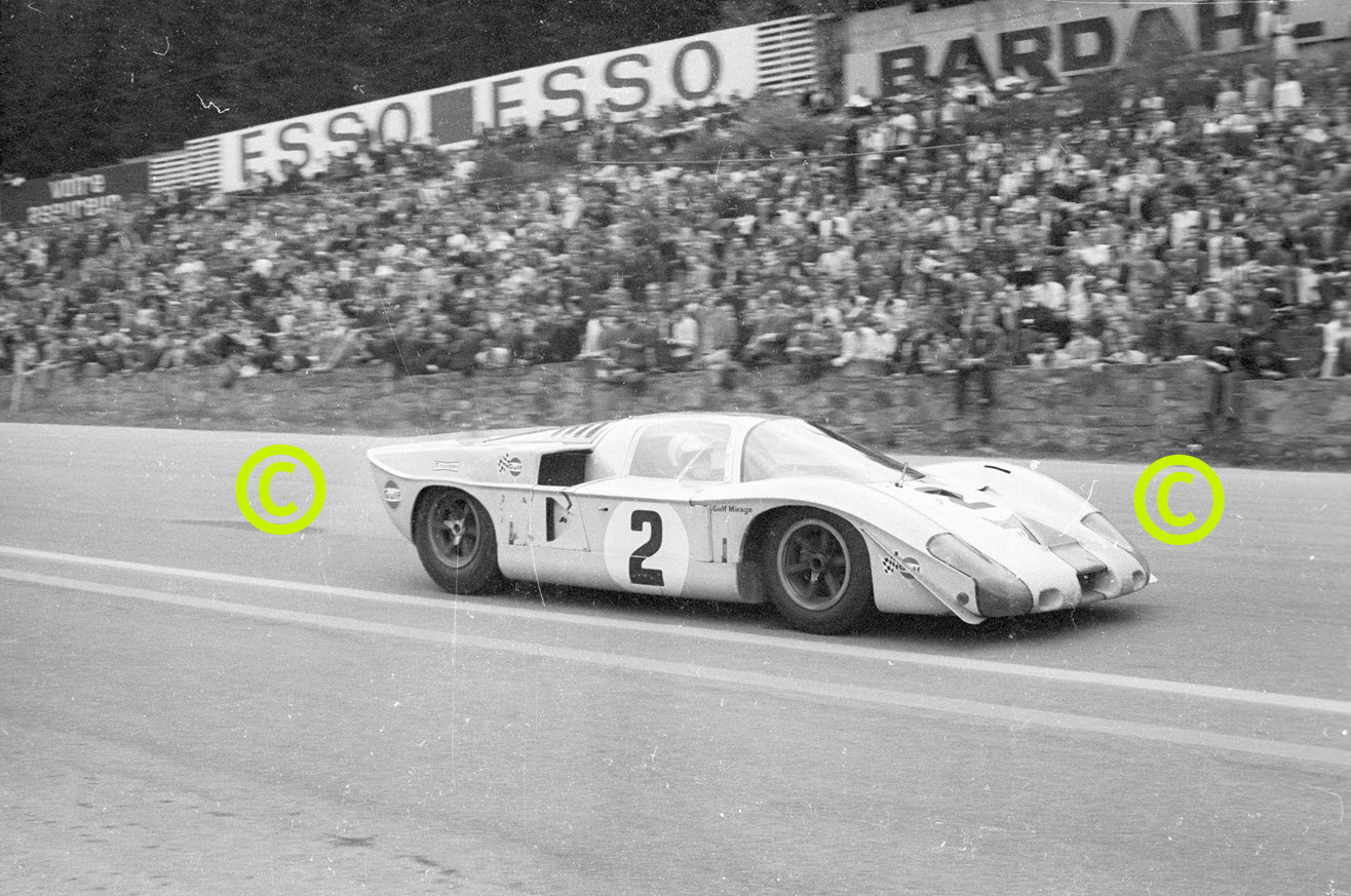 1969 - Spa 1000KM - Mirage M2/300 BRM David Hobbs/Mike Hailwood 01