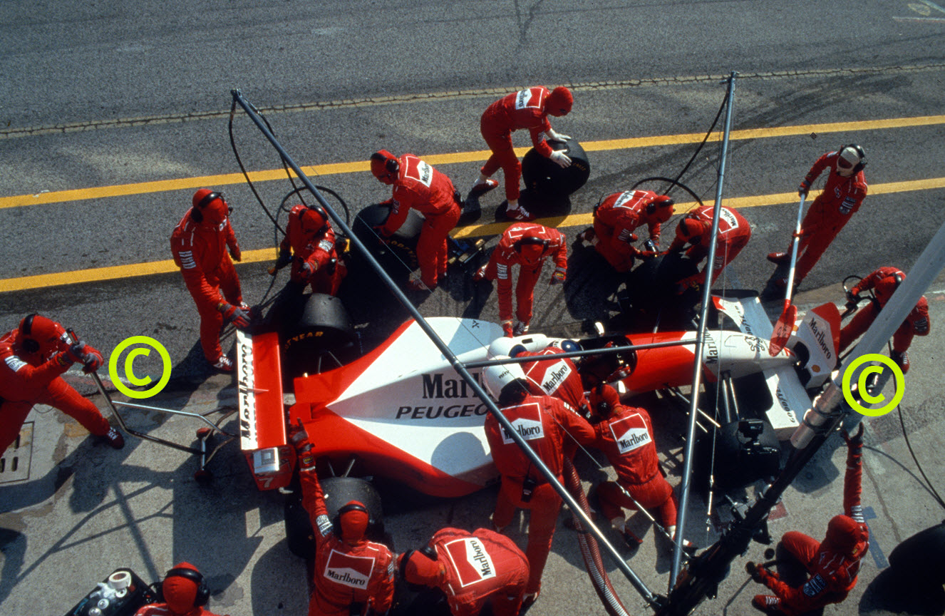 1994 - Imola GP - McLaren Mika Häkkinen